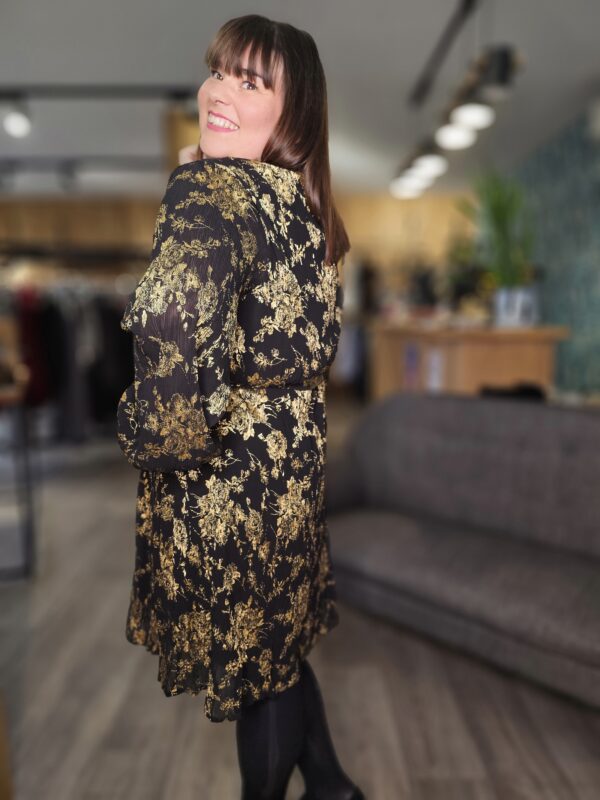 Robe Ortance noir et doré – Image 5