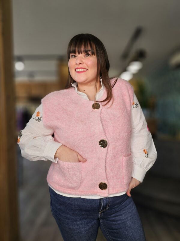 Gilet sans manche Opaline
