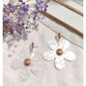 Boucles d'oreille Marguerite