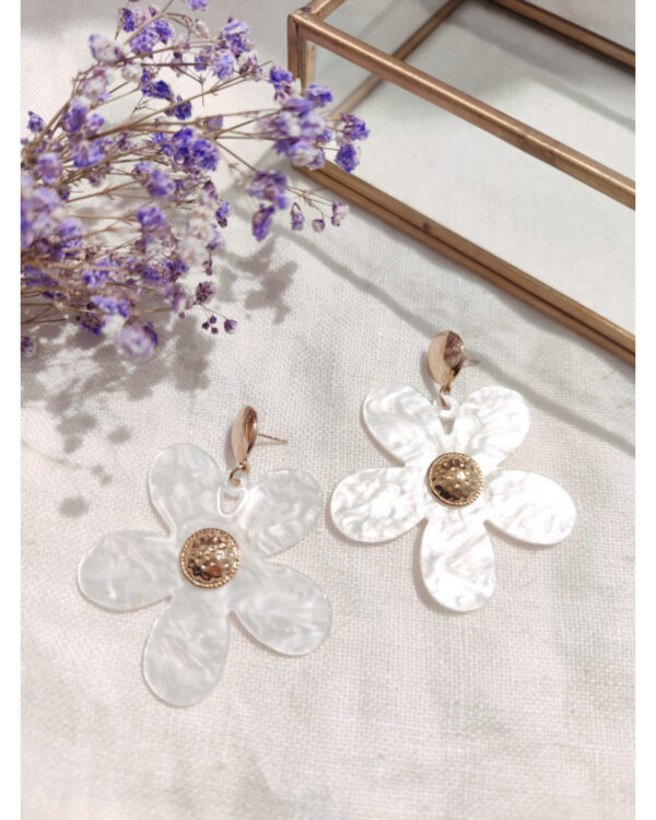 Boucles d'oreille Marguerite