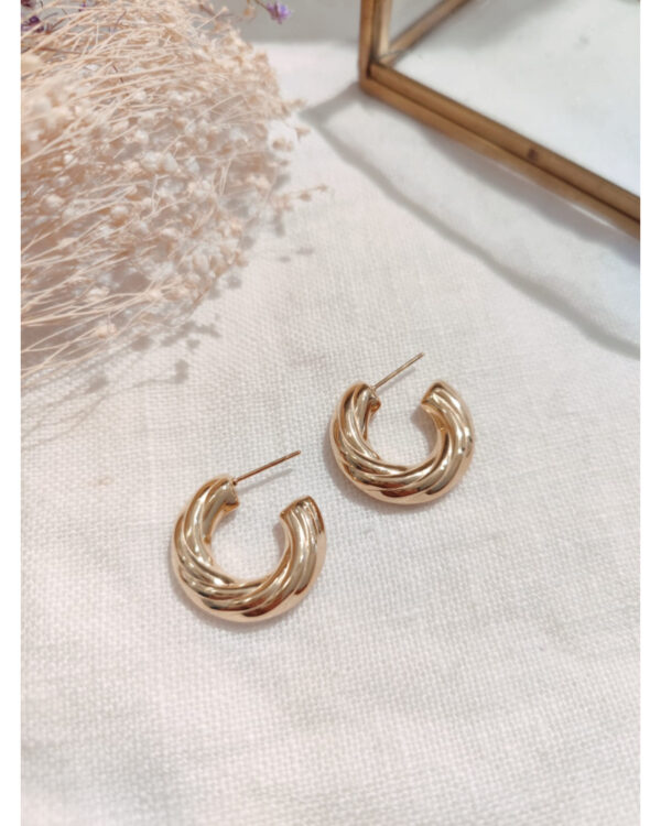 Boucles d'oreille créole Nina