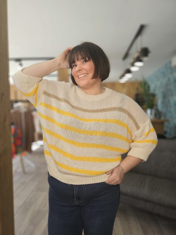 Pull Pauline marinière – Image 5