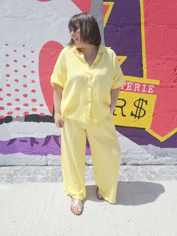Pantalon gaze de coton Lilou – Image 4