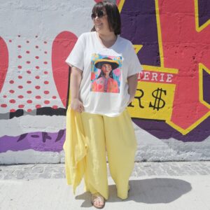 T-shirt visage