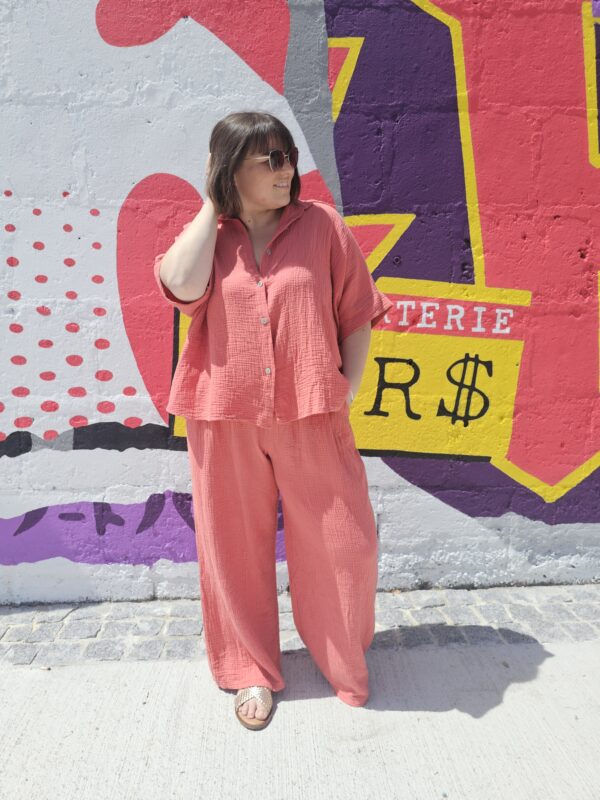 Pantalon gaze de coton Lilou – Image 3