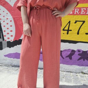 Pantalon gaze de coton Lilou