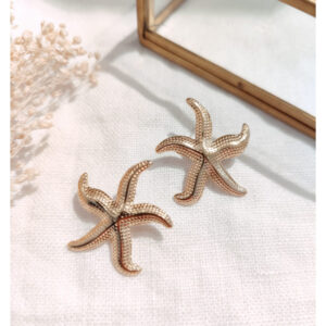 Boucle d'oreille étoile de mer